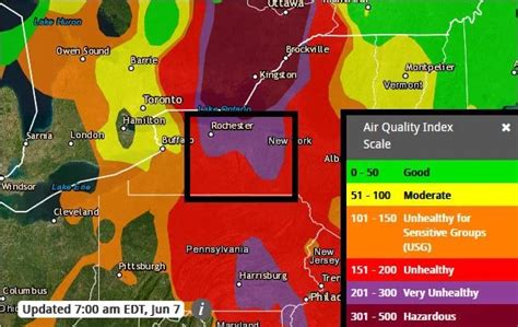 air quality forecase for my area